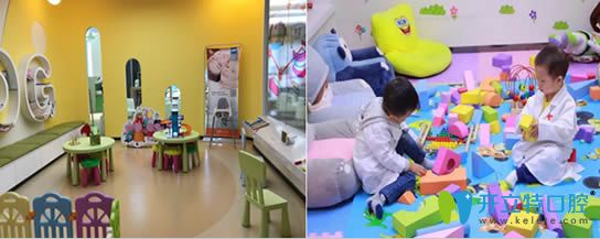 成都茁悅口腔的兒童娛樂室圖
