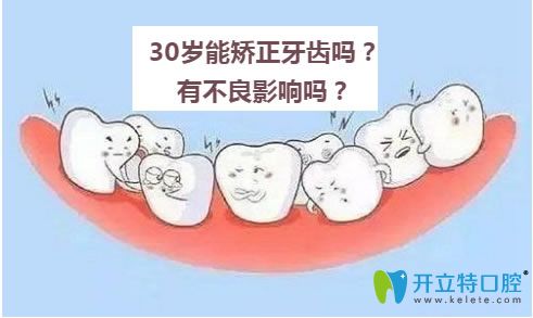 30歲牙齒矯正的危害有哪些