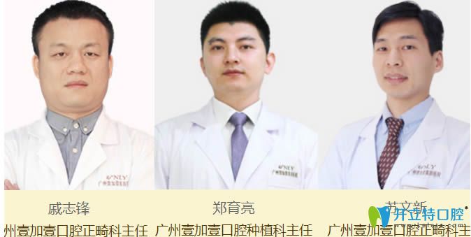 廣州壹加壹口腔醫(yī)生團(tuán)隊(duì)圖