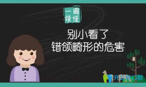 錯(cuò)頜畸形的危害不可輕視