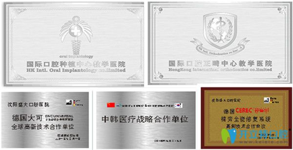 盛大齒科獲得榮譽(yù)稱號(hào)