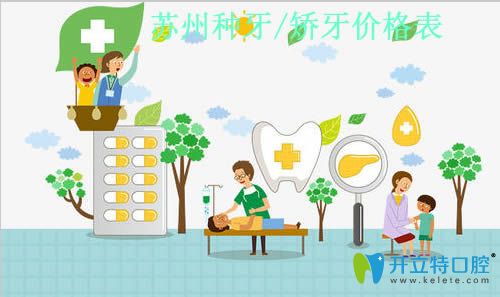蘇州種植牙和牙齒矯正價(jià)格表