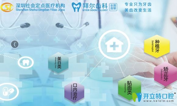 都來(lái)深圳拜爾口腔做牙齒矯正的原因不僅是牙套價(jià)格劃算