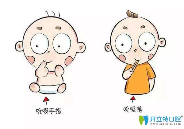 導致孩子地包天的原因圖