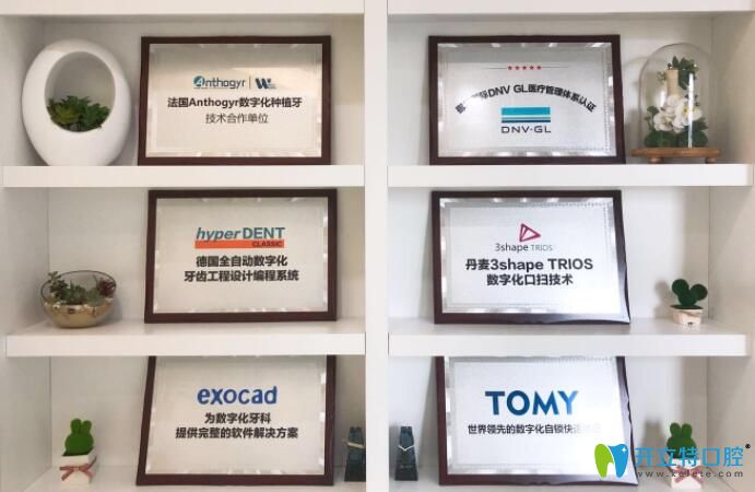 福州維樂口腔部分榮譽(yù)圖