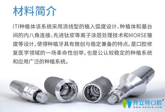 瑞士iti材料簡介