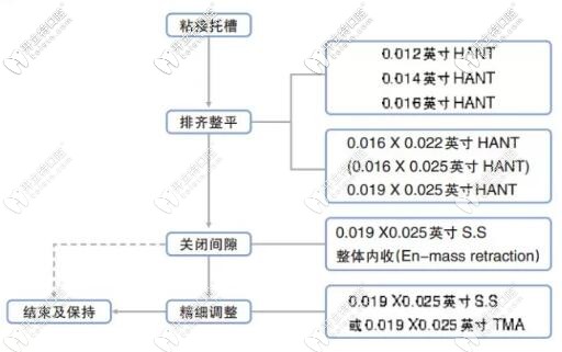 正畸弓絲更換順序