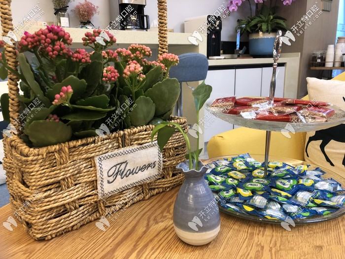 桌子上的時令花朵讓人心情都變好了