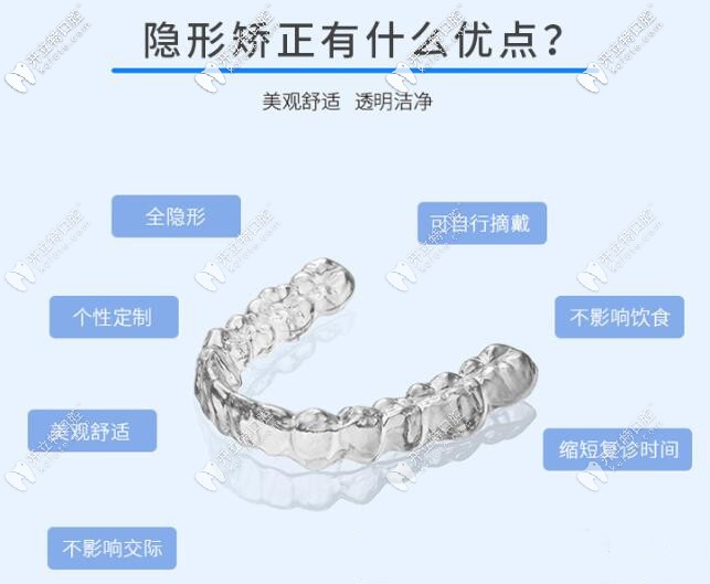 隱形牙套矯正有什么優(yōu)點(diǎn)