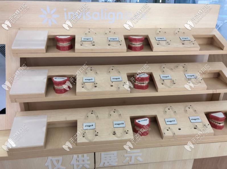 隱形牙套展示臺