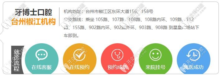 可提前在線預(yù)約+牙博士醫(yī)院地址及乘車(chē)路線