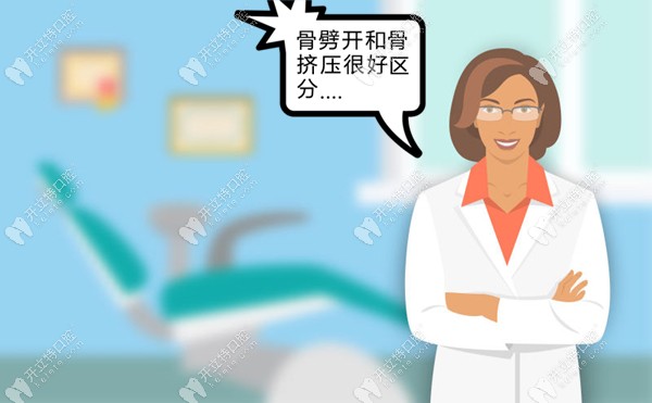 種植牙中的骨擠壓和骨劈開有什么區(qū)別?其實很容易區(qū)分