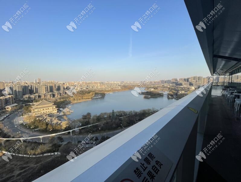 西安大川齒科鳥瞰曲江池 西安大川齒科鳥瞰曲江池