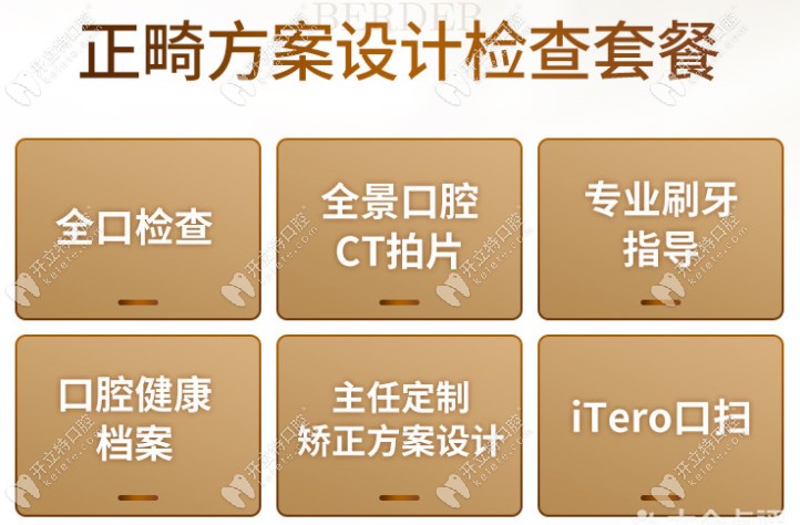 天河柏德口腔矯正方案設(shè)計套餐