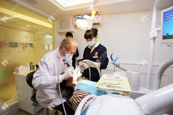 院內(nèi)的診療過程圖